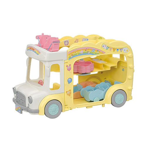 Sylvanian Families森林家族 幼稚園彩虹繽紛校巴