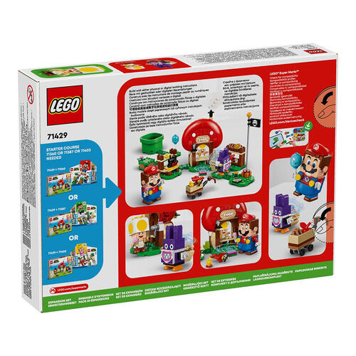LEGO樂高超級馬利奧系列 偷天兔和奇諾比奧商店 71429
