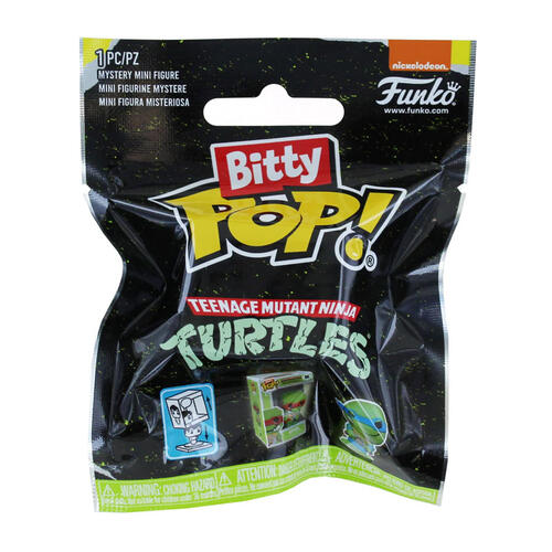 Funko Bitty Pop! 忍者龜：變異危機 盲抽包單件裝 - 隨機發貨