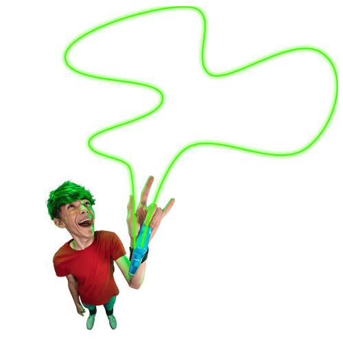 ZipString 拉繩懸浮電動發射器 - 發光版