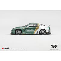 (網店預購) MINI GT Nissan GT-R (R35) LB WORKS Type 1, Custom Ducktail Auto Finesse / Blister Packaging (預計2027年2月發貨)