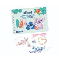 Disney's Stitch Alien Adventure Activity Book and Diy Bracelet Kit