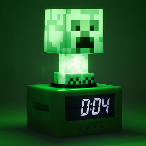 Paladone Minecraft Creeper Icon Alarm Clock