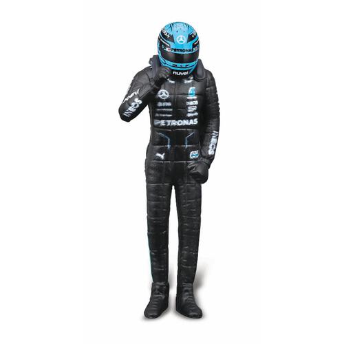 Bburago 1:24 Mercedes Amg W15 with Driver Figure #44/#63  - Assorted (1 Pc)