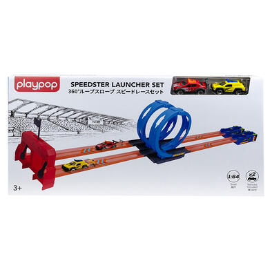 playpop 雙軌道競速狂飆車套裝