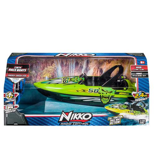 Nikko 遙控系列-Race Boats 綠色