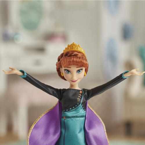 Disney Frozen迪士尼魔雪奇緣 音樂冒險安娜玩偶