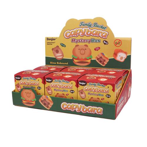 Bonjor Family Bucket Capybara Mystery Blind Box (1 Pc)