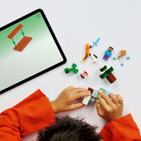 LEGO樂高創世神系列 史提夫的針葉林地大冒險 21583