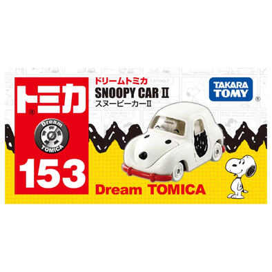 Tomica Diecast No.153 Snoopy Car II (Dream Tomica)