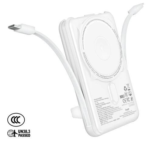 (特別訂購)XPower x Sanrio Hello Kitty M10C+ 6合1 10000mAh多功能迷你20W PD3.0+磁吸無線快充移動電源