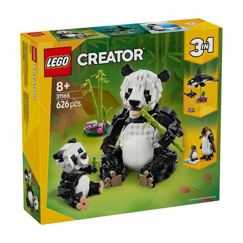 LEGO樂高創意系列 野生動物：熊貓家庭 31165