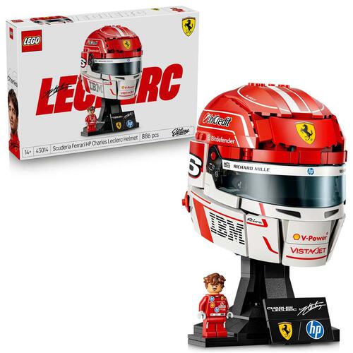 LEGO Editions Scuderia Ferrari HP Charles Leclerc Helm