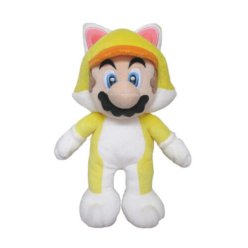 Nintendo Super Mario 3D World Soft Toys - Cat Mario (23cm)