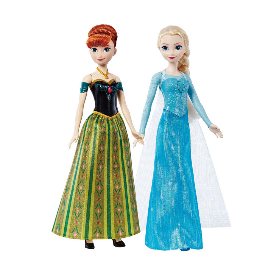 Disney frozen anna and elsa singing dolls hot sale