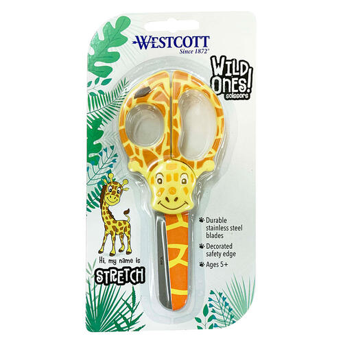 Westcott Wild Ones (Stretch) Kid Scissors