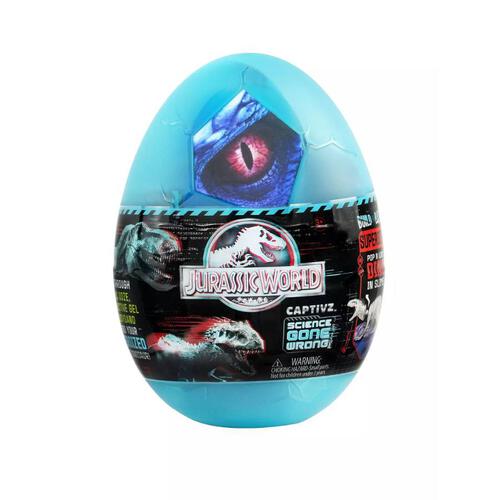 Jurassic World Captivz Surprise Egg - Science Gone Wrong - Blind Box (1 Pc)