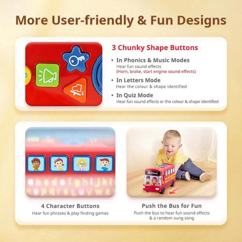 Vtech偉易達 字母數字小巴