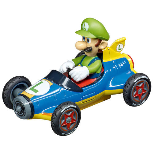 Carrera Nintendo Mario Kart 8 Pull Back Car - Mach 8 Luigi