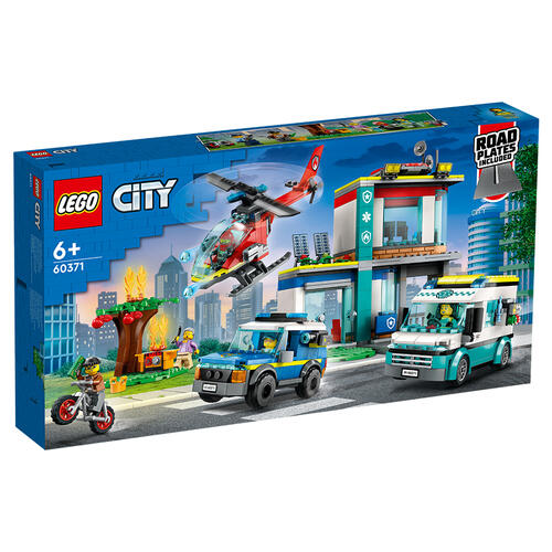 LEGO樂高城市系列 救護總部 60371
