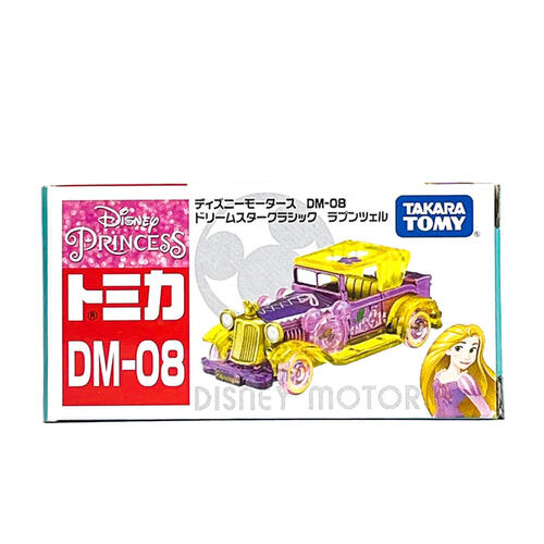 Tomica Disney Motors Dm-08 Dream Star Classic Rapunzel