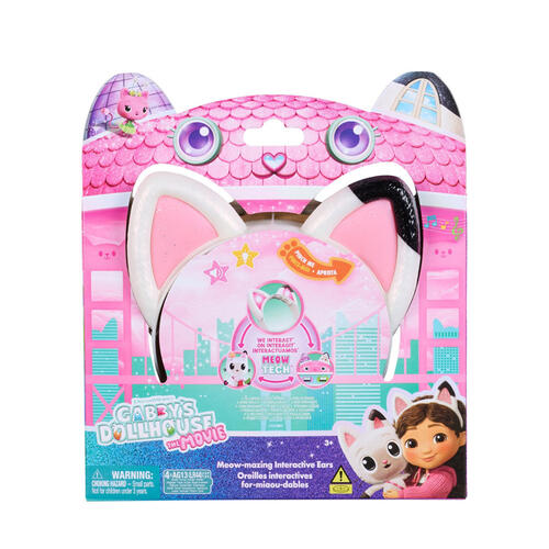 Gabby's Dollhouse蓋比的娃娃屋 2025電影版meow-Mazing 互動耳朵頭飾