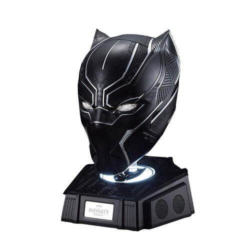 Marvel 1:1 Collectible Black Panther Wearable Helmet With Bluetooth Speaker