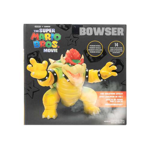 Super Mario Movie 7" Fire Breathing Bowser Figure