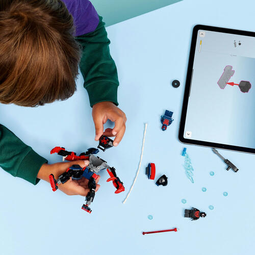 LEGO樂高漫威超級英雄系列 邁爾斯摩拉斯機甲大戰蜘蛛俠 2099 76337