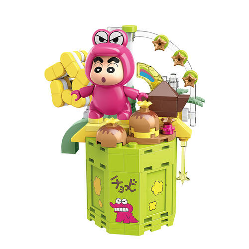 Qman Keepplay Shinchan Crocodile Mountain Cookies