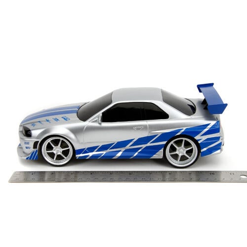 Jada 1:16 Fast & Furious R/C 2002 Nissan Skyline GT-R (BNR34)