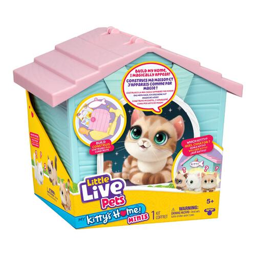 Little Live Pets S3 Mini Kitty Home Set - Blind Box (1 Pc)
