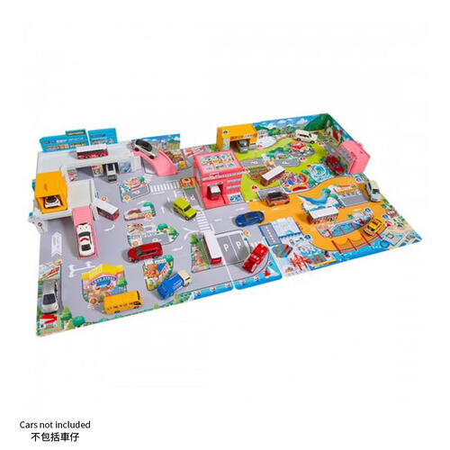 Tomica World Lively Sound Town at Bus Terminal