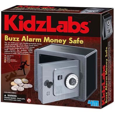 4M Kidz Labs Buzz Alarm Money Safe