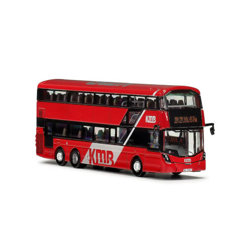 KMB九巴 1:120模型 - 富豪B8L前衛雙子星三型歐盟第六代環保巴士十二米 (路線67M)