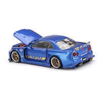 MINI GT Nissan Skyline Gt-R (R34) Kaido Works (V2 Aero) Shinjuku V2