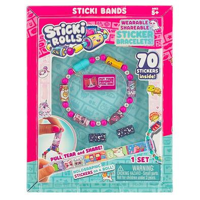 Sticki Rolls Sticki Band Wristband Single Pack - Assorted