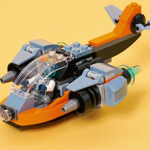 LEGO Creator 3 in 1 Cyber Drone  -  31111