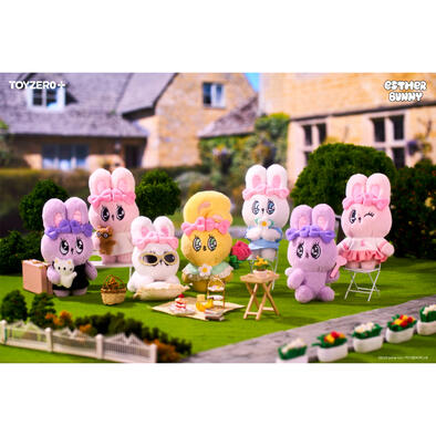 TOYZEROPLUS Esther Bunny 艾絲樂小兔甜蜜約會系列毛絨掛件盲盒 (1盒) - 隨機發貨