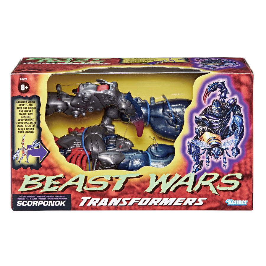 Transformers Vintage Beast Wars Predacon Scorponok Toys