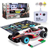 Sharper Image  Toy RC Formula Flex Racer Doodle - Red and White