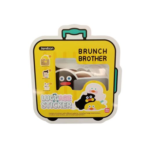 Brunch Brother早午餐兄弟 行李箱貼紙