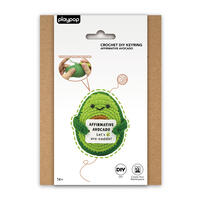 playpop Diy Crochet Keyring - Avocado