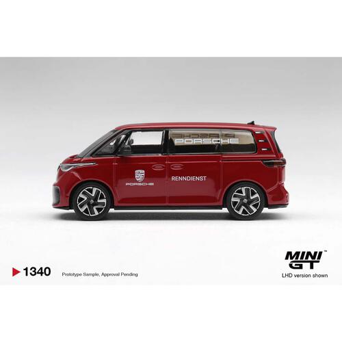 (Pre-order) Mini Gt Volkswagen Id.Buzz Porsche Renndienst / Blister Packaging (Expected December 2026)