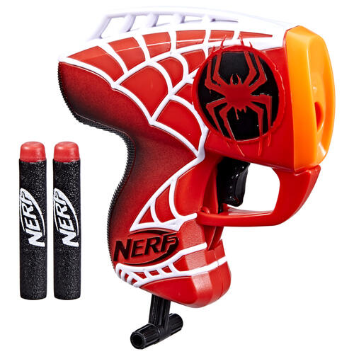 NERF熱火MicroShots蜘蛛俠飛躍蜘蛛宇宙發射器 - 隨機發貨