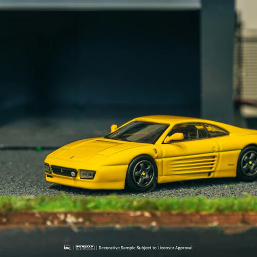  Tarmac Works Diecast 1/64 Ferrari 348 Challenge Yellow - ROAD64