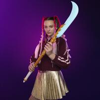 Nerf熱火 KPop 獵魔女團 Mira彎月長刀