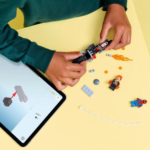 LEGO樂高漫威超級英雄系列 蜘蛛俠大戰惡靈戰警電單車 76335