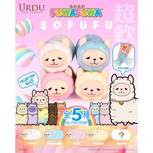 Urdu Sofufu系列 Fuwafuwa羊駝棉花糖 - 隨機發貨