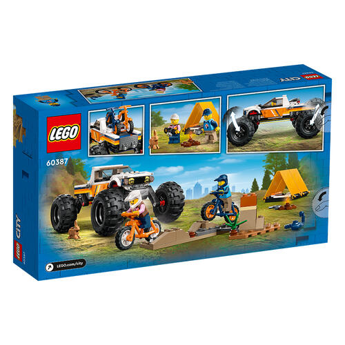LEGO樂高城市系列 4x4 越野車冒險 60387